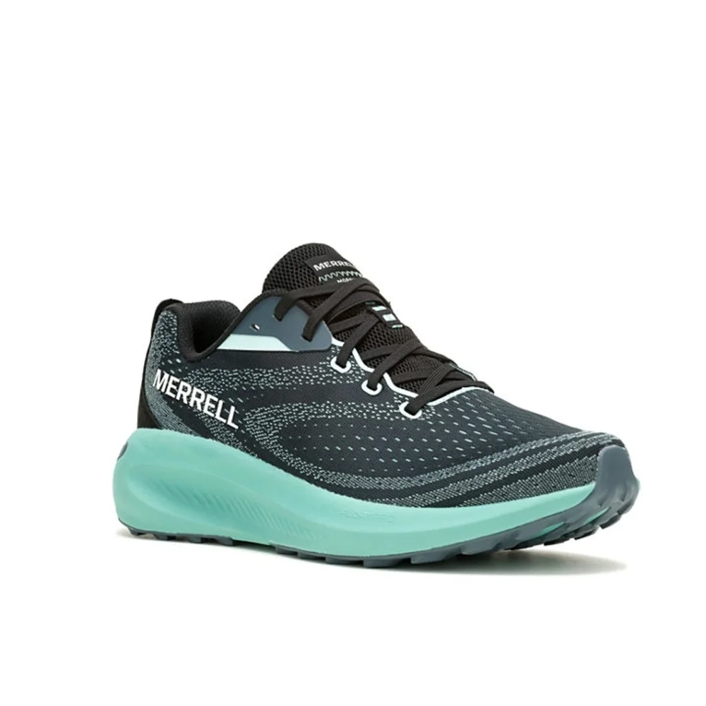 Merrell Black and Teal Running Shoes - Picture 4 of 8